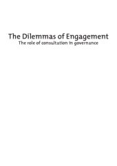 book Dilemmas of engagement: the role of consultation in governance