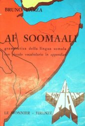 book Af Soomaali: grammatica della lingua somala con piccolo vocabolario in appendice