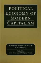 book Political economy of modern capitalism: mapping convergence and diversity