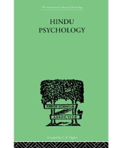 book Hindu Psychology: Its Meaning for the West