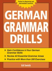 book German grammar drills