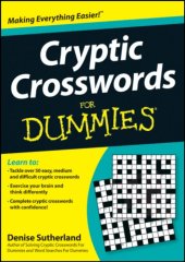 book Cryptic crosswords for dummies