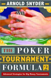 book Poker Tournament Formula 2