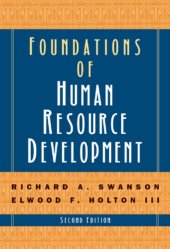 book Foundations of human resource development