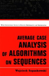 book Average case analysis of algorithms on sequences