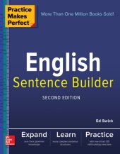 book Practice Makes Perfect English Sentence Builder