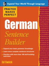 book Practice Makes Perfect German Sentence Builder