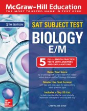 book McGraw-Hill education SAT subject test: biology E/M