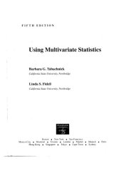 book Using multivariate statistics