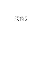 book Engaging India: diplomacy, democracy and the bomb