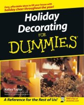 book Holiday Decorating For Dummies