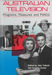 book Australian television: programs, pleasures and politics