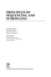 book Principles of sequencing and scheduling