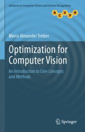 book Optimization for computer vision: an introduction to core concepts and methods