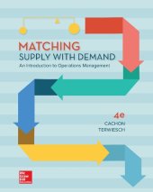 book Matching supply with demand : an introduction to operations management