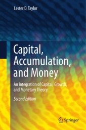 book Capital, accumulation, and money: an integration of capital, growth, and mMonetary Theory