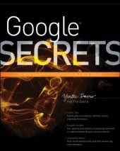 book Google secrets do what you never thought possible with Google