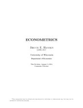 book Econometrics