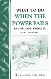 book What to Do When the Power Fails