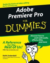 book Adobe (r) Premiere (r) pro for dummies (r)