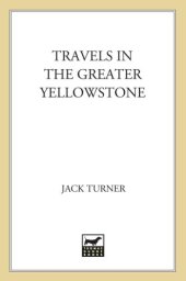 book Travels in the Greater Yellowstone