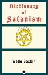 book Dictionary Of Satanism;