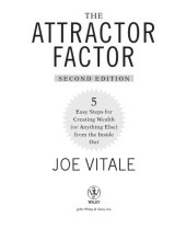 book The attractor factor: 5 easy steps for creating wealth (or anything else) from the inside out