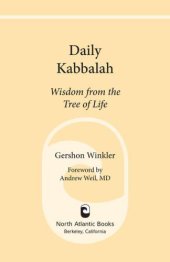 book Daily Kabbalah: Wisdom from the Tree of Life