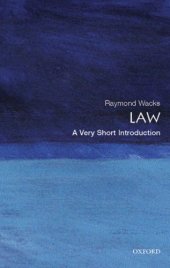 book Law: a very short introduction