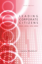 book Leading corporate citizens: vision, values, value added