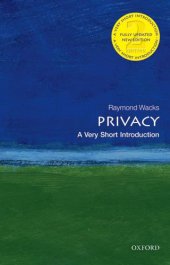 book Privacy: A Very Short Introduction