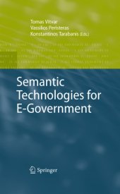 book Semantic Technologies for E-Government