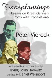 book Transplantings: essays on great German poets with translations