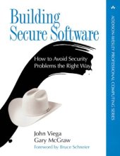 book Building secure software: how to avoid security problems the right way