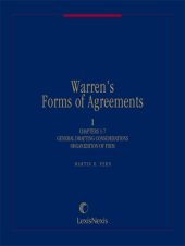 book Warren's Forms of agreements: business forms