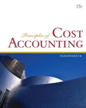 book Principles of cost accounting