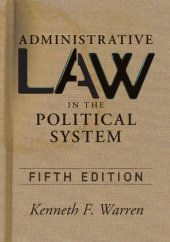 book Administrative Law in the Political System