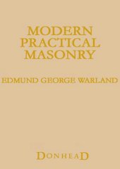 book Modern practical masonry