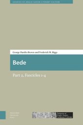 book Bede. Part 2, Fascicles 1-4