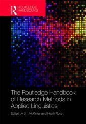 book The Routledge handbook of research methods in applied linguistics