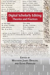 book Digital Scholarly Editing: Theories and Practices