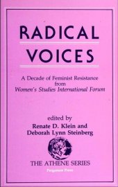 book Radical Voices: A Decade Of Feminist Resistance From Women's Studies International Forum