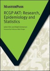 book RCGP AKT: Research, Epidemiology and Statistics