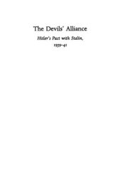 book The Devils' Alliance: Hitler's Pact with Stalin, 1939-1941