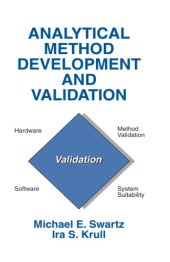 book Analytical Method Development and Validation