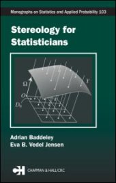 book Stereology for Statisticians