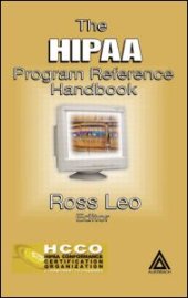 book The HIPAA Program Reference Handbook