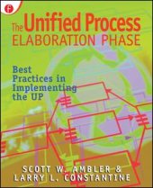 book The Unified Process Elaboration Phase: Best Practices in Implementing the UP