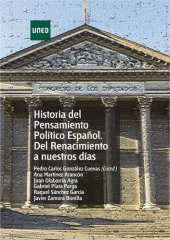 book Historia del pensamiento político español. Del renacimiento a nuestros días