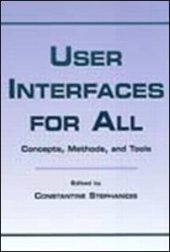 book User Interfaces for All: Concepts, Methods, and Tools